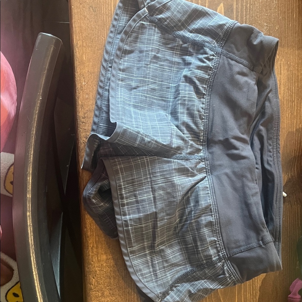 lululemon athletica blue patterned Women's Shorts